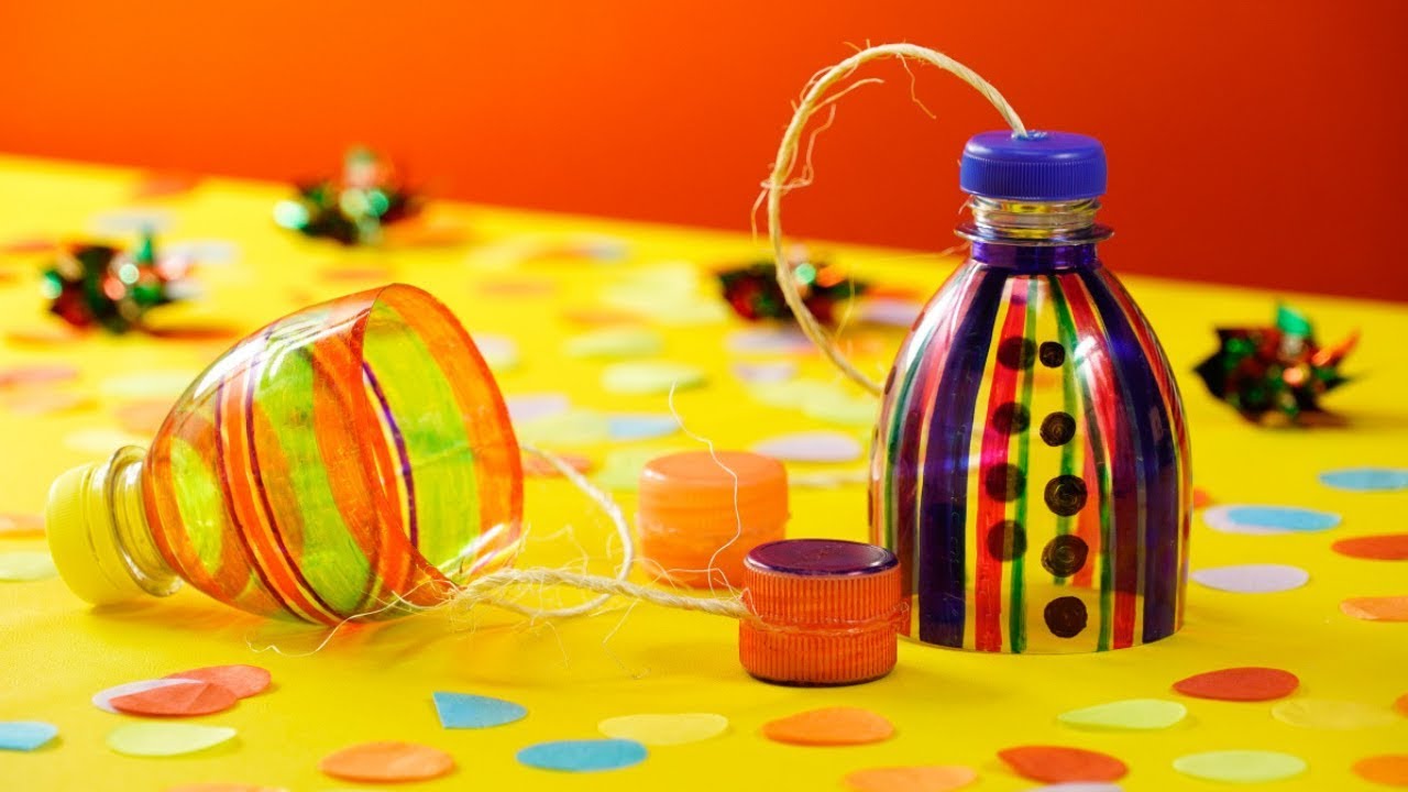 Balero de PET l Cómo hacer un balero con botellas recicladas