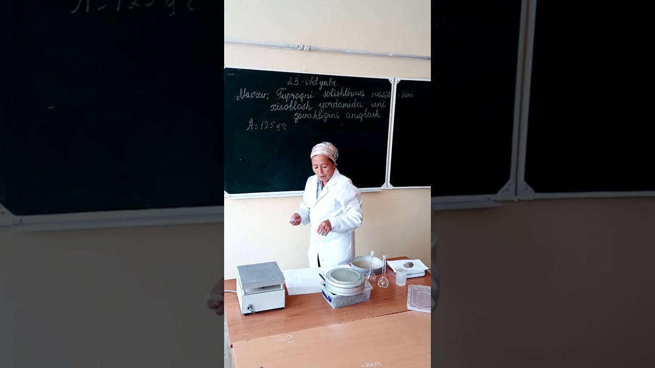 Mavzu: Tuproqning solishtirma og’irligini aniqlash va ular asoaida g’ovakligini hisoblash