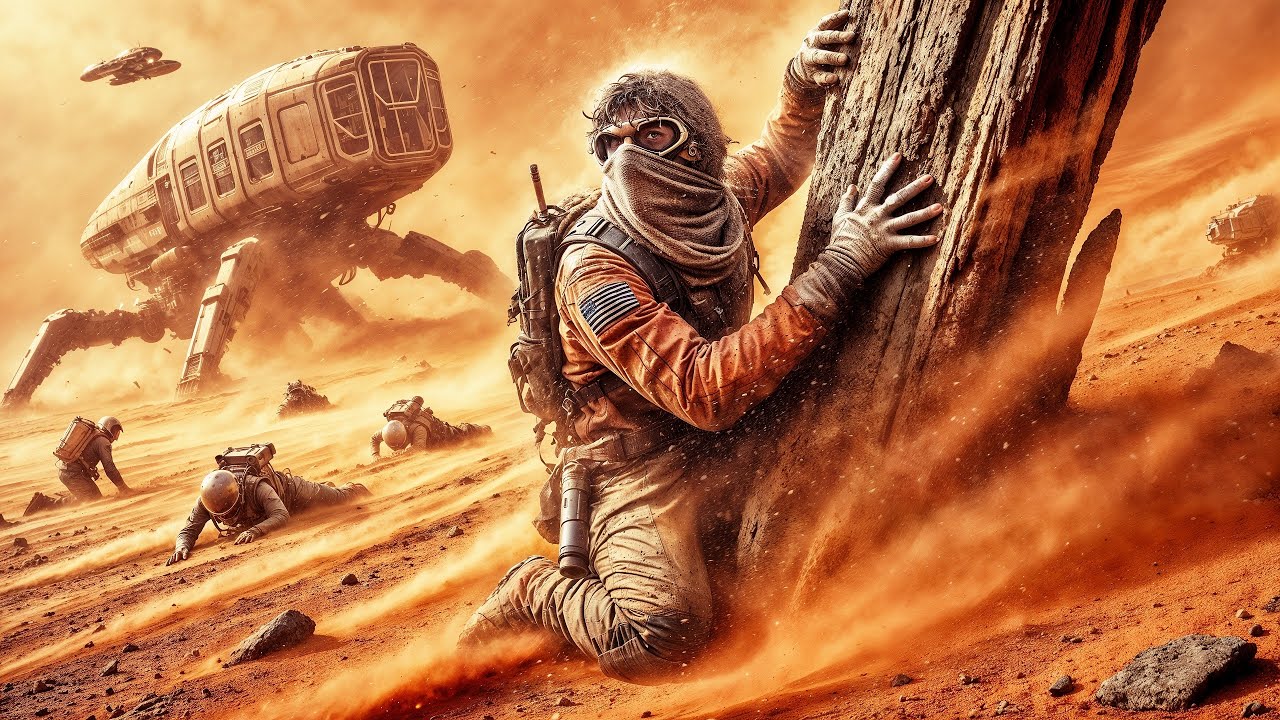 Sandstorm Survival Exam: While Aliens Suffocate, Human Makes Mask from Undergarments / HFY