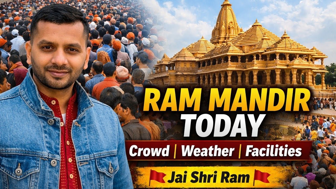 Ram Mandir Ayodhya Ground Report | Facilities, Crowd & Live Weather Update