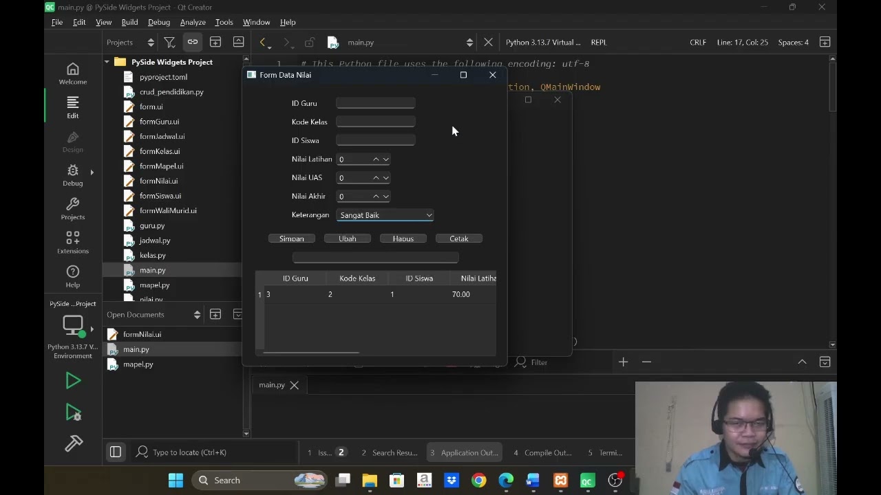 Tugas Membuat Aplikasi - UAS Pemograman Visual 3