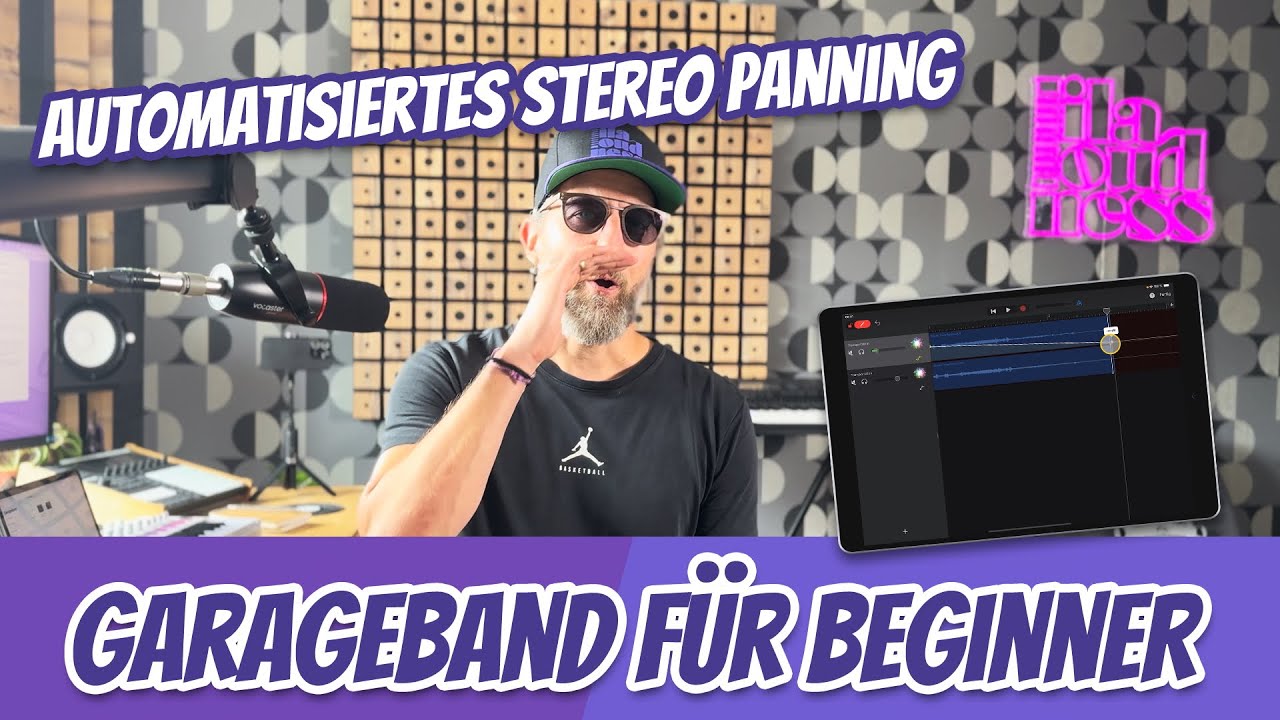 Mach den Mix lebendig – Panning Tricks mit Automation in GarageBand auf dem iPad