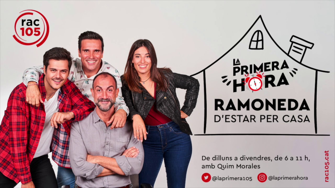 LA PRIMERA HORA de RAC105 -  La Casa dels Canonges a RAMONEDA D'ESTAR PER CASA 18/5/20