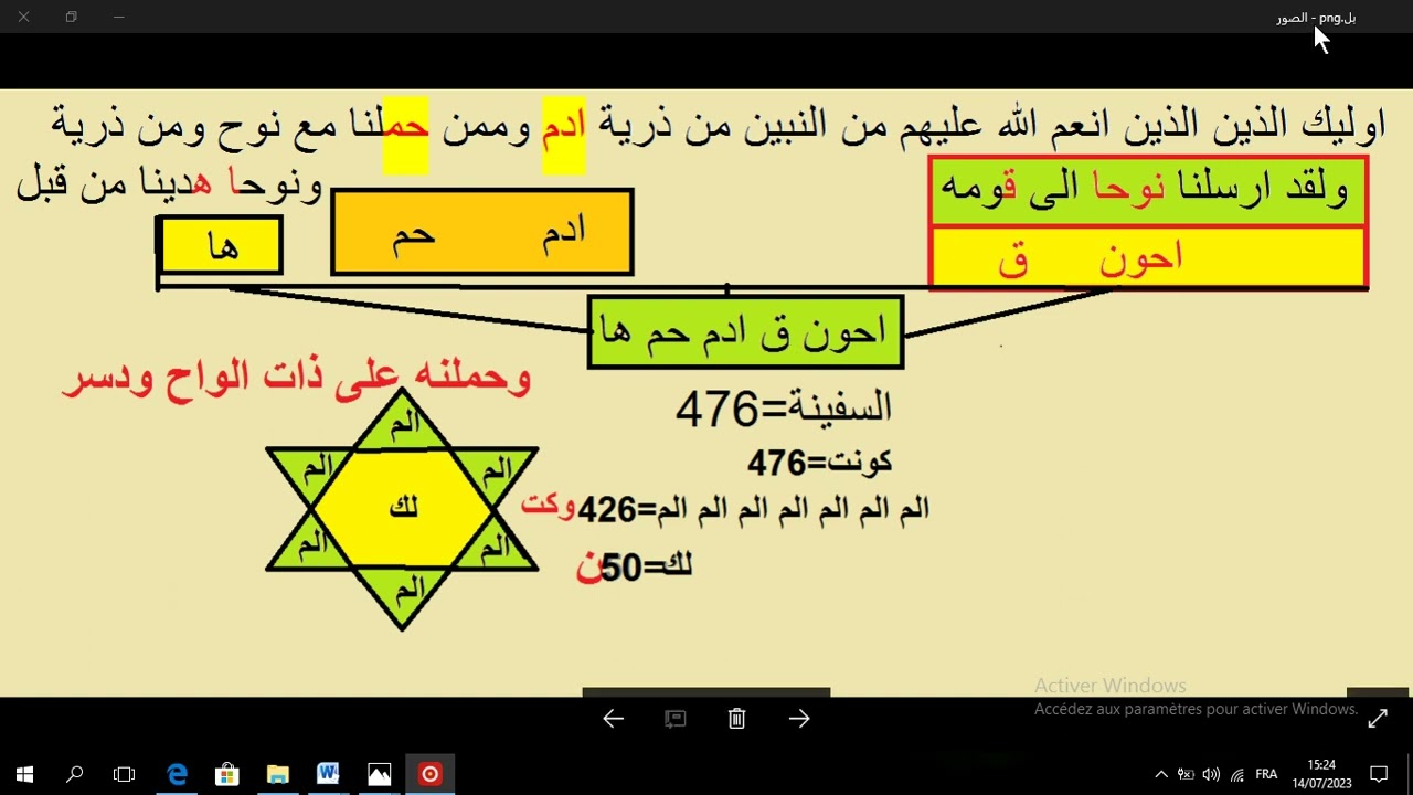 الاسم الخاص بابي الحسن الشاذلي احون ق ادم حم هاء مع المعالج لحبيب