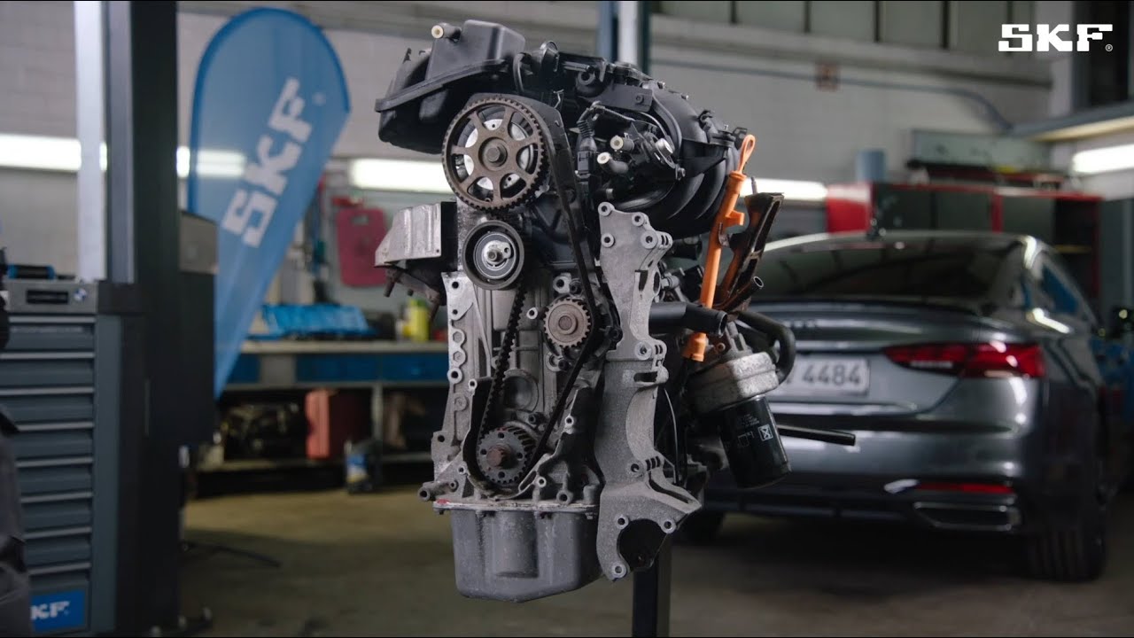 #Tutorial-How to replace the SKF timing belt and water pump kit VKMC 01113-1?