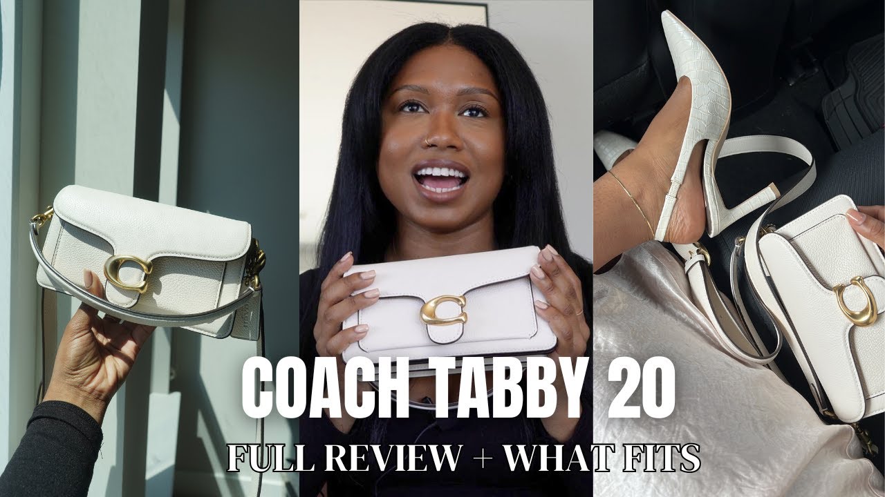 The Coach Tabby Is A Wardrobe Staple! | Review + What's In My Bag