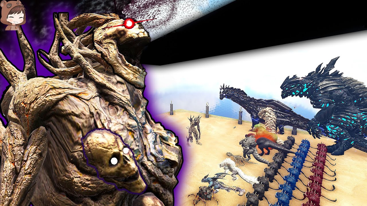 Sin Collection from Ark Abyss VS Modded Dinosaurs | ARK Mod Battle