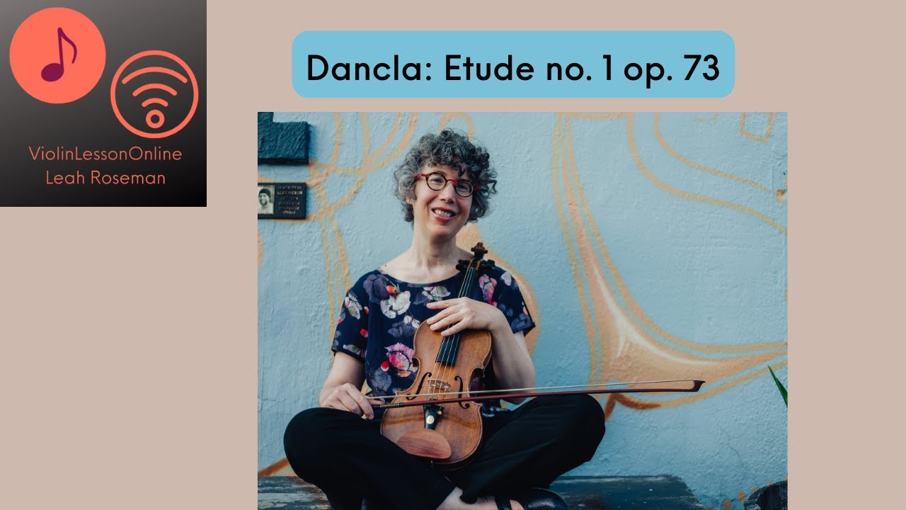 Dancla Etude 1 op  73 #dancla
