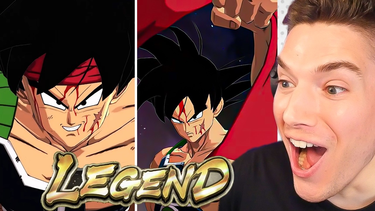 Реакция на появление нового легендарного Бардока в Dragon Ball Legends!