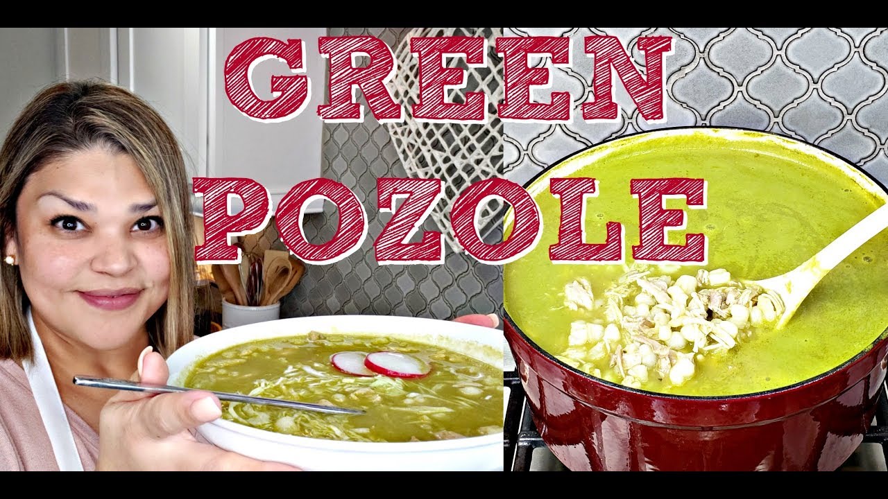 How To Make Green Pozole | Chicken Pozole Recipe | Mexican Pozole Recipe