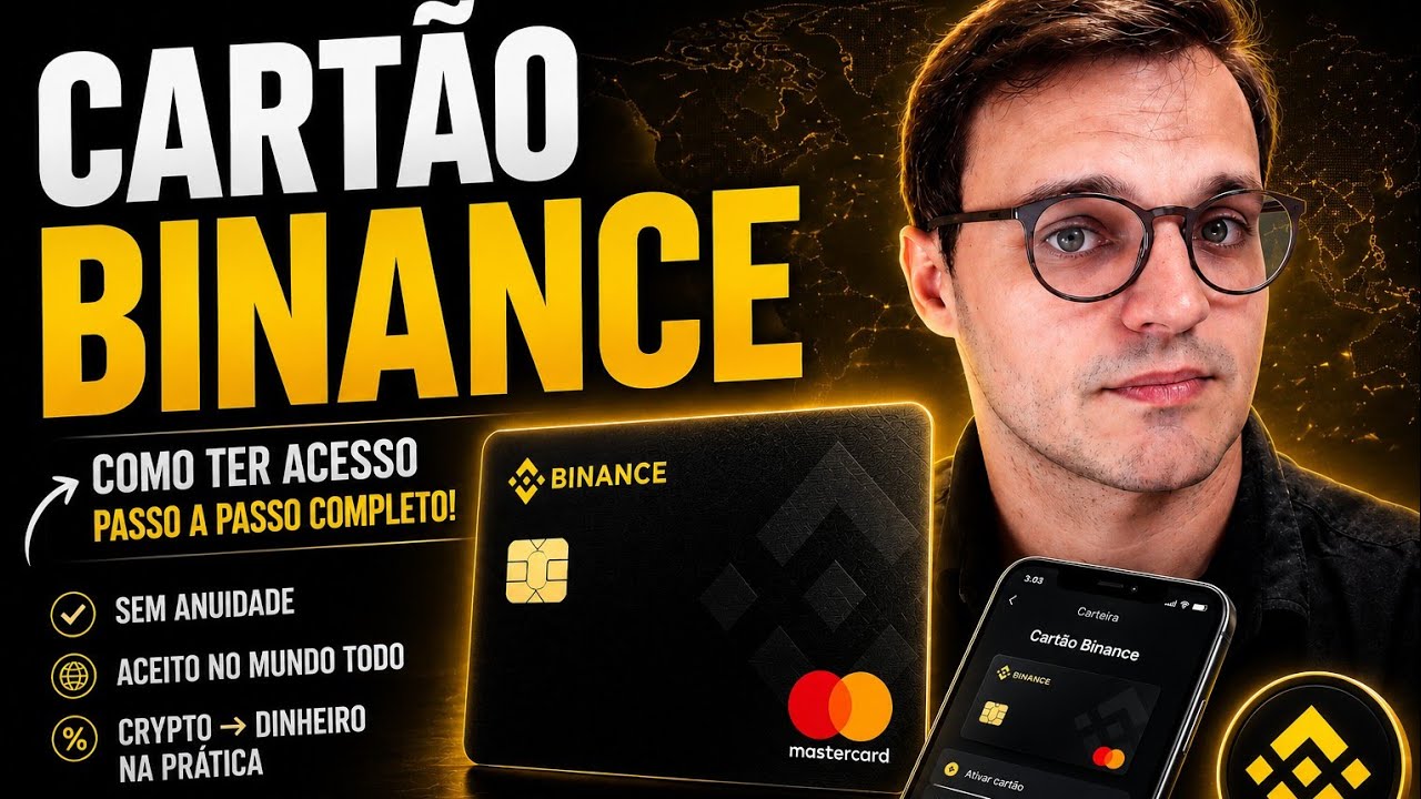 BINANCE - CART&Atilde;O CRIPTO #binance #sele&ccedil;&atilde;obrasileira #copadomundo #mastercard #visa #cartaocripto