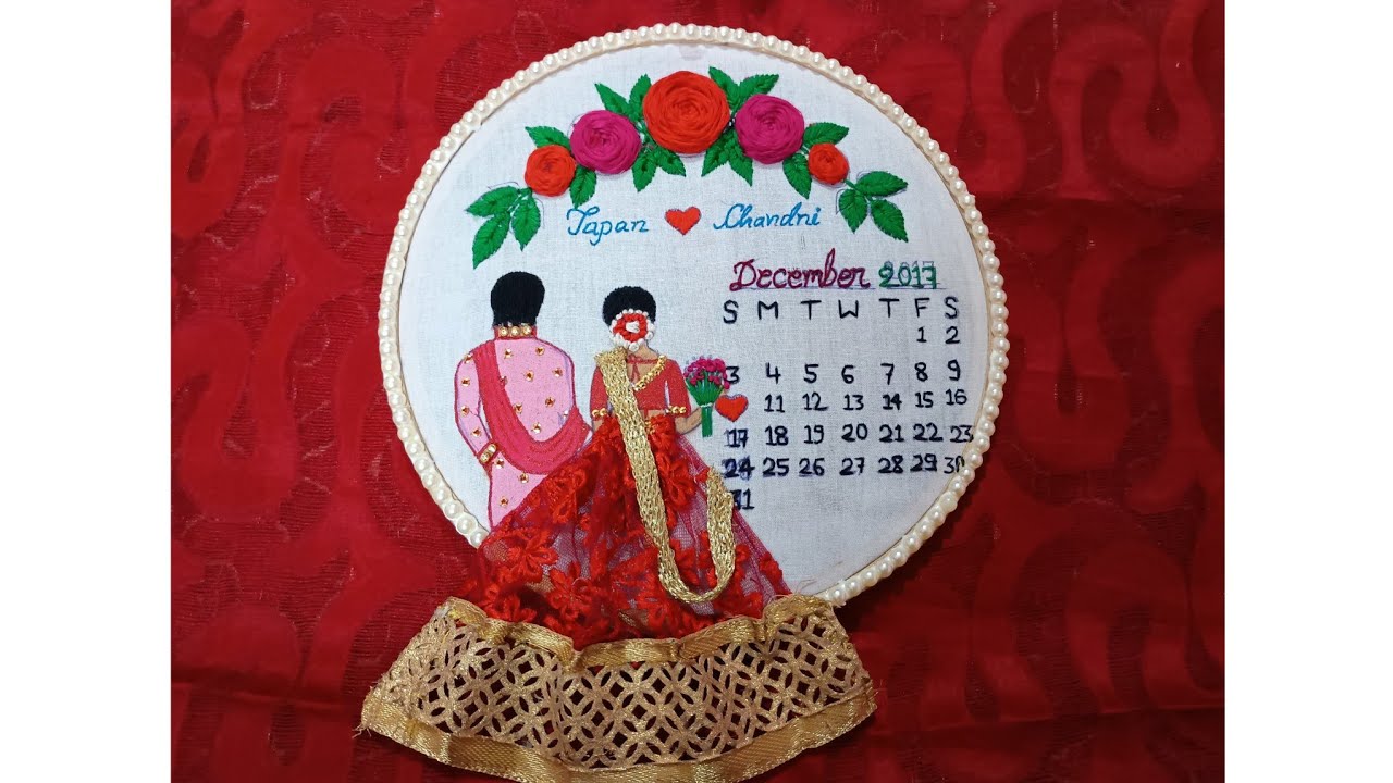 Embroidery design ||जो आसानी से कोई भी बना सकते हैँ 🌹🌹🌹🌹💐
