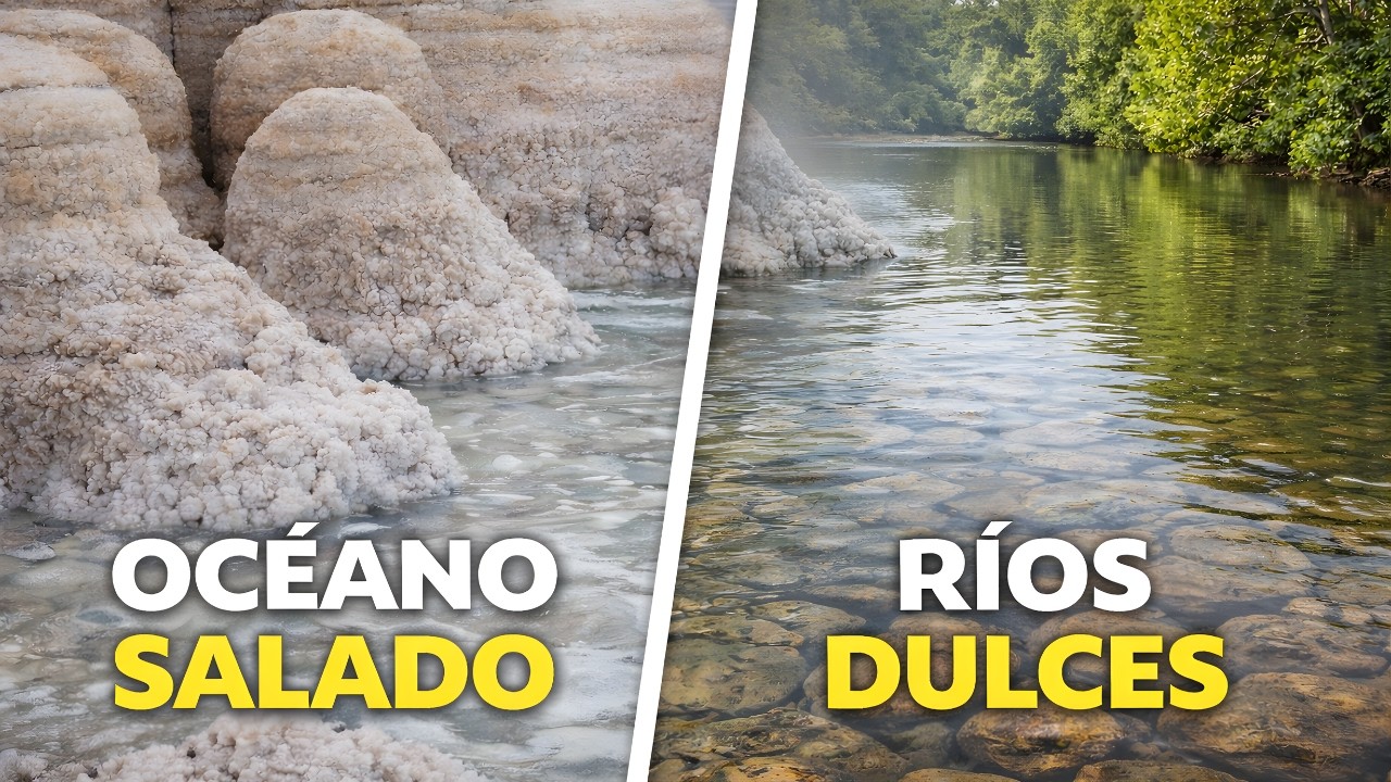 ¿Por Qué el Océano es Salado Pero los Ríos No? (La VERDAD Que Casi Nadie Conoce)