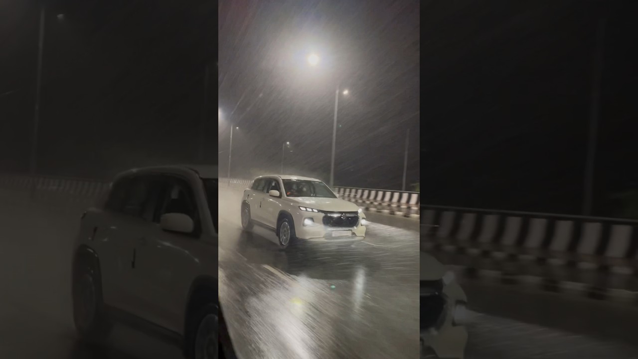Grand vitara VS brezza Drag race in Rain 🌧️ ❤️