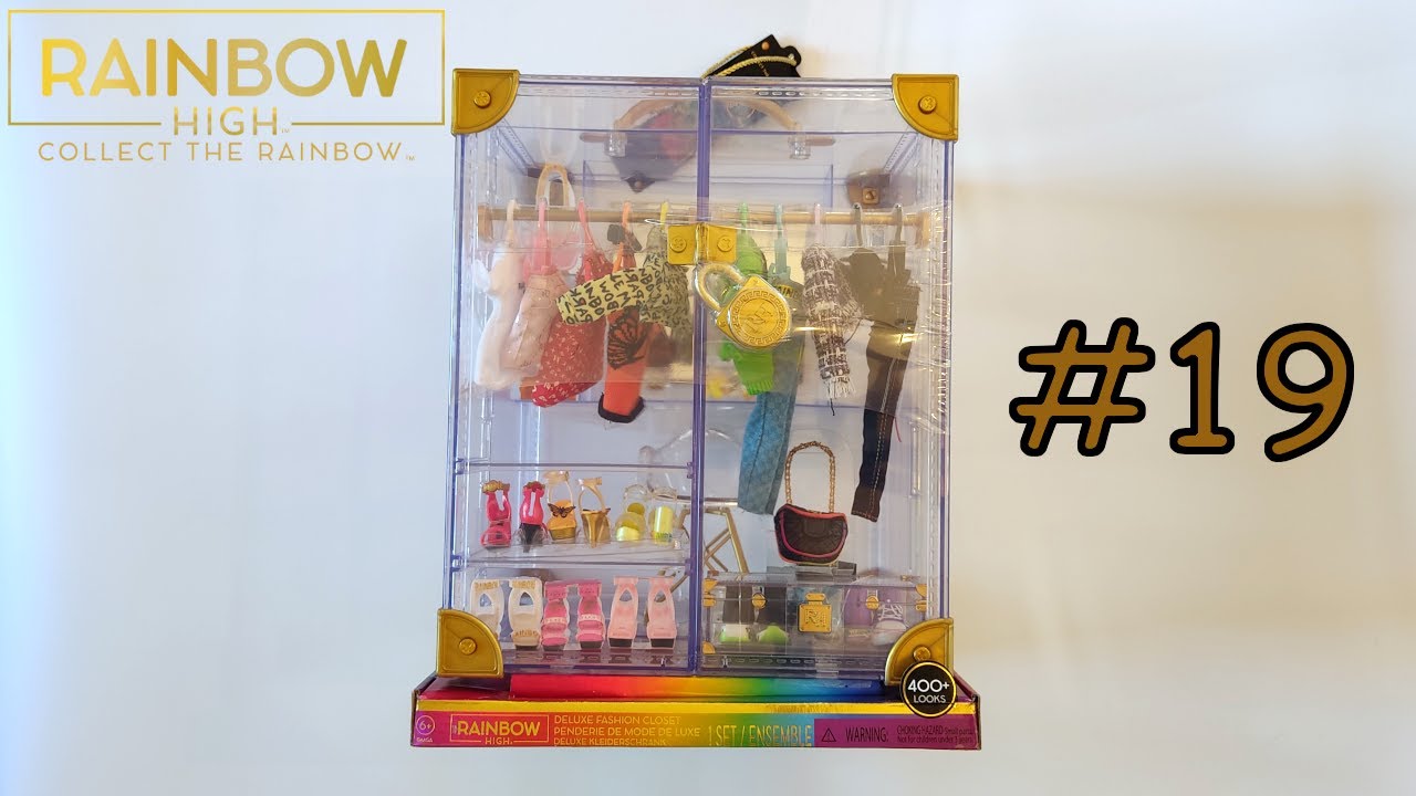 Présentation de la Penderie de Mode de Luxe - Playset [Rainbow High #19]