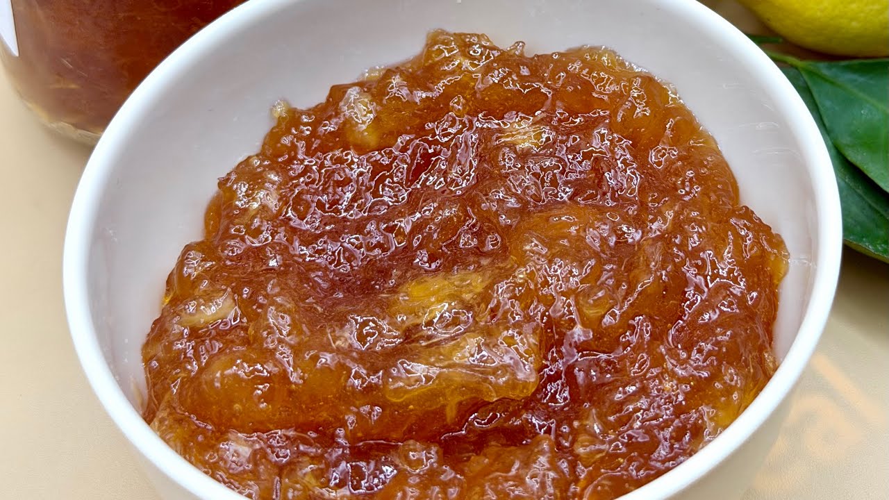 Marmellata di Limoni Senza Buccia 🍋 | Ricetta Delicata, Profumata e Fatta in Casa 