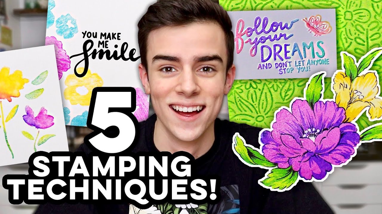Stamping Techniques You NEED To Try - Stamp With Simon LIVE!
