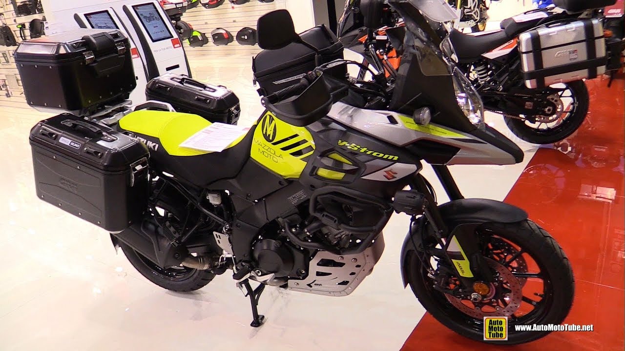 2017 Suzuki V-Strom 1000 Givi Accessorized - Walkaround - 2017 EICMA Milan 2