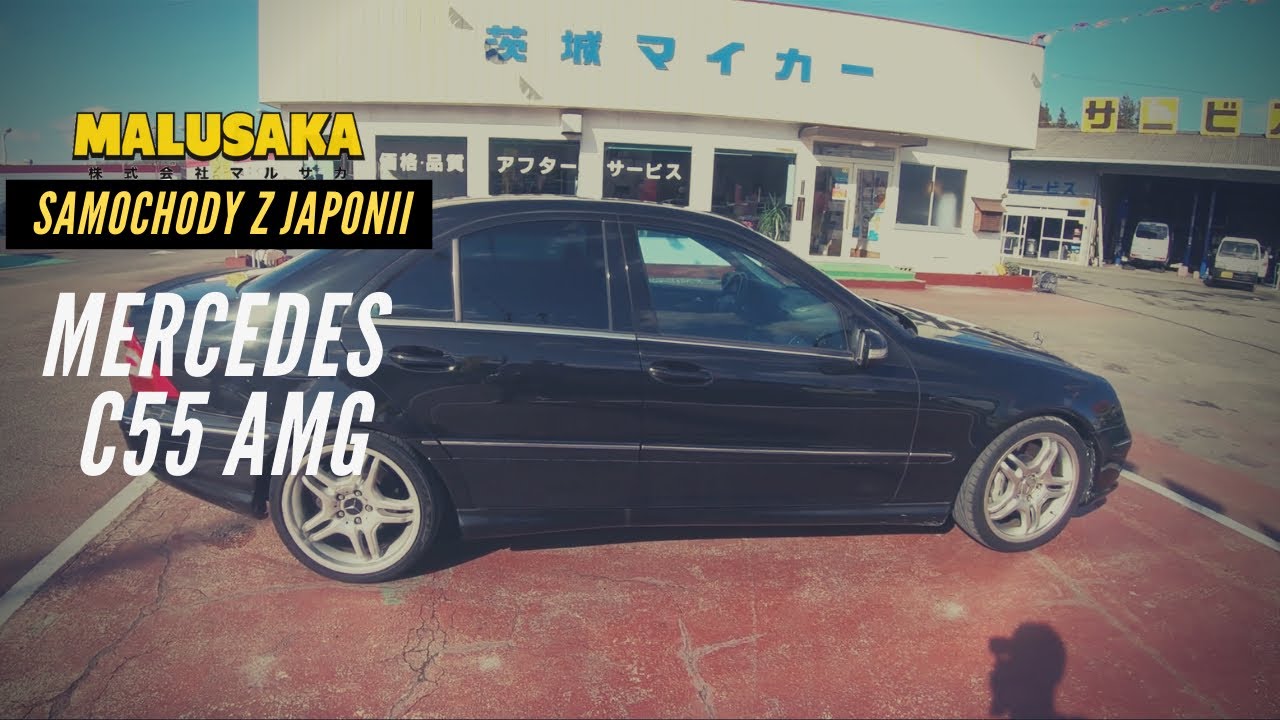 Mercedes Benz C55 AMG I jazda próbna - Samochody z Japonii