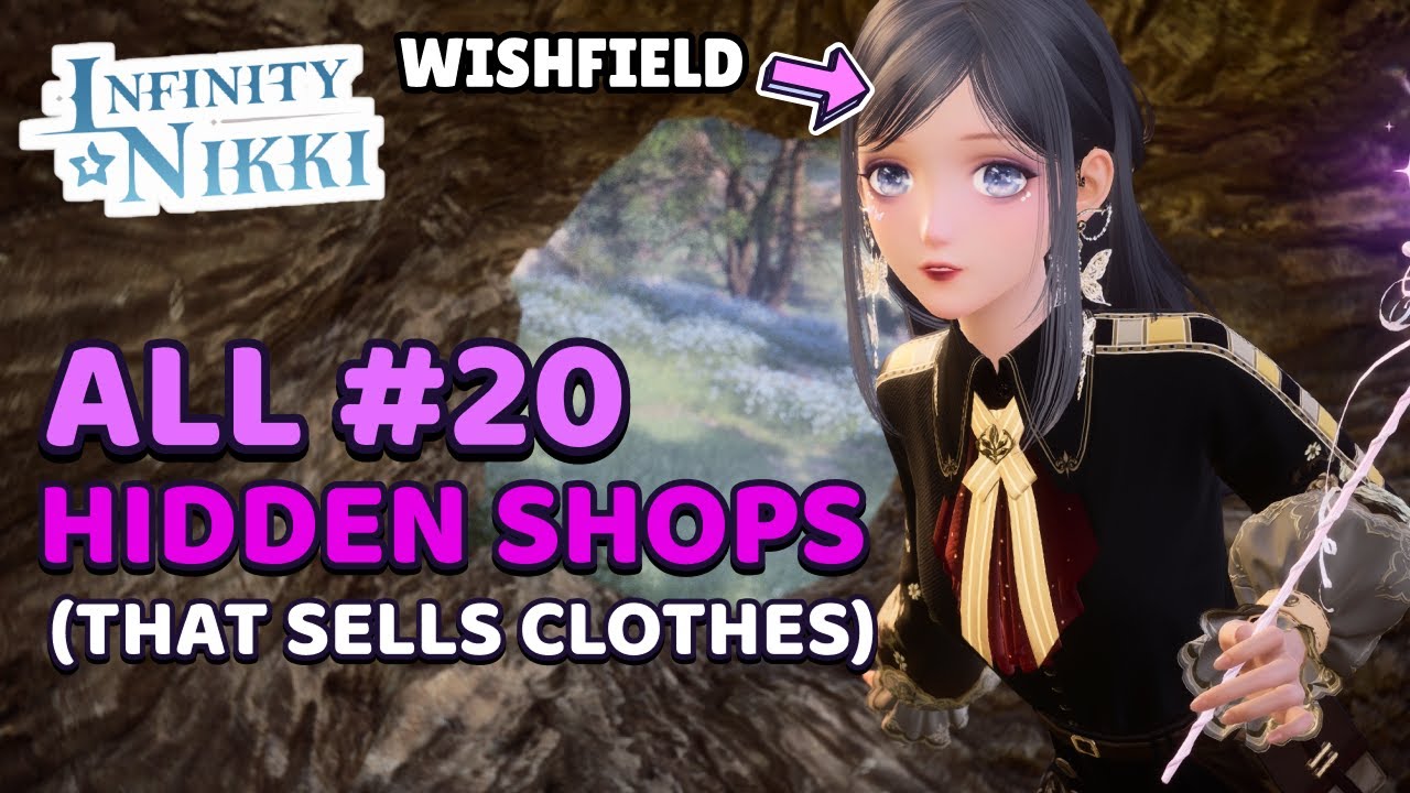 ALL 20 HIDDEN Shops Locations // Buy lots of Clothes with Blings 💜