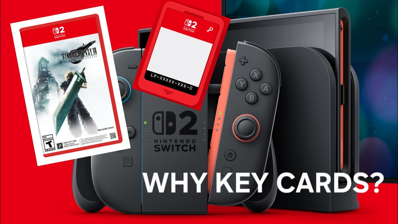 Why Nintendo Uses The Game Key Cards For Switch 2