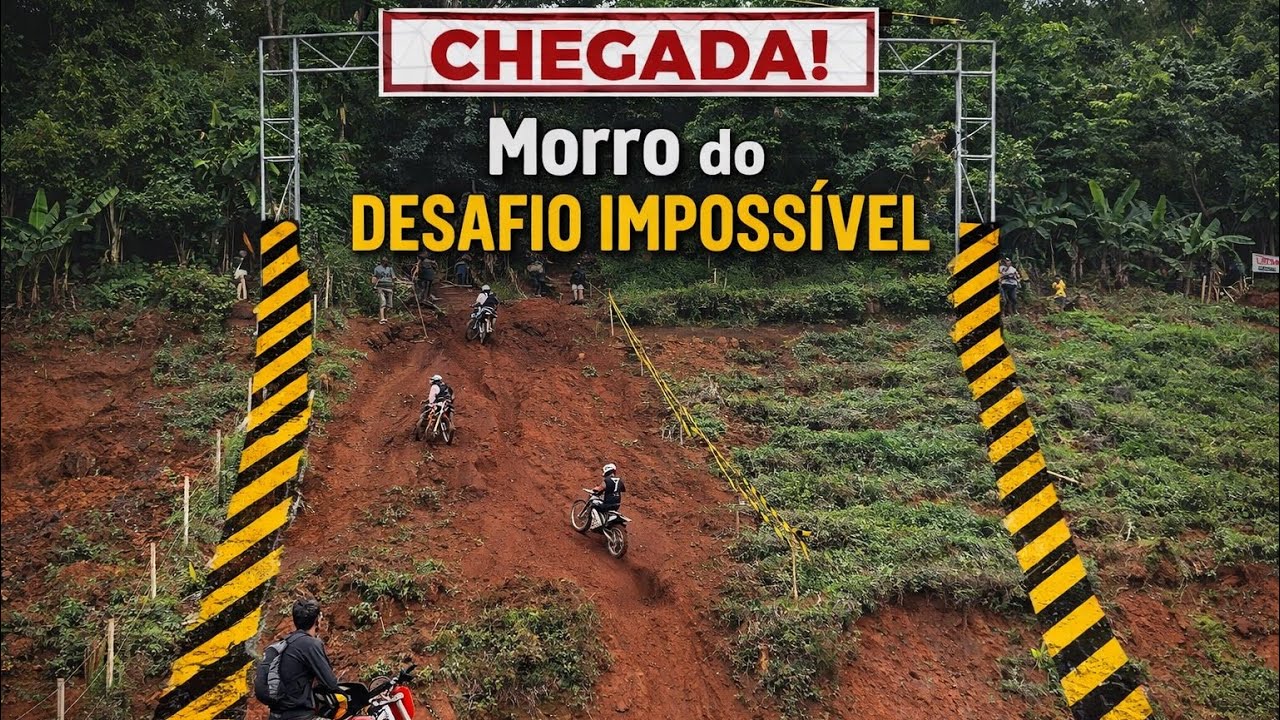 Morro do Desafio Imposs&iacute;vel &mdash; quem subir vira lenda 🏆