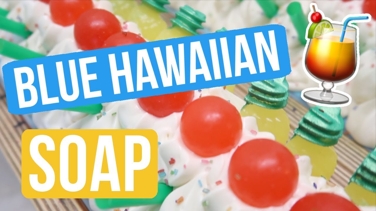 Blue Hawaiian Slushie Soap | Royalty Soaps