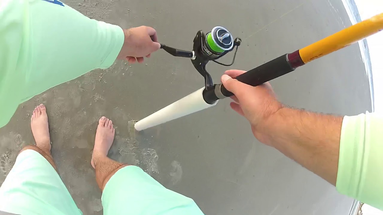 Surf Fishing Jekyll Island GA!! FishBites And Pomp Chews Are Catching Everything!!