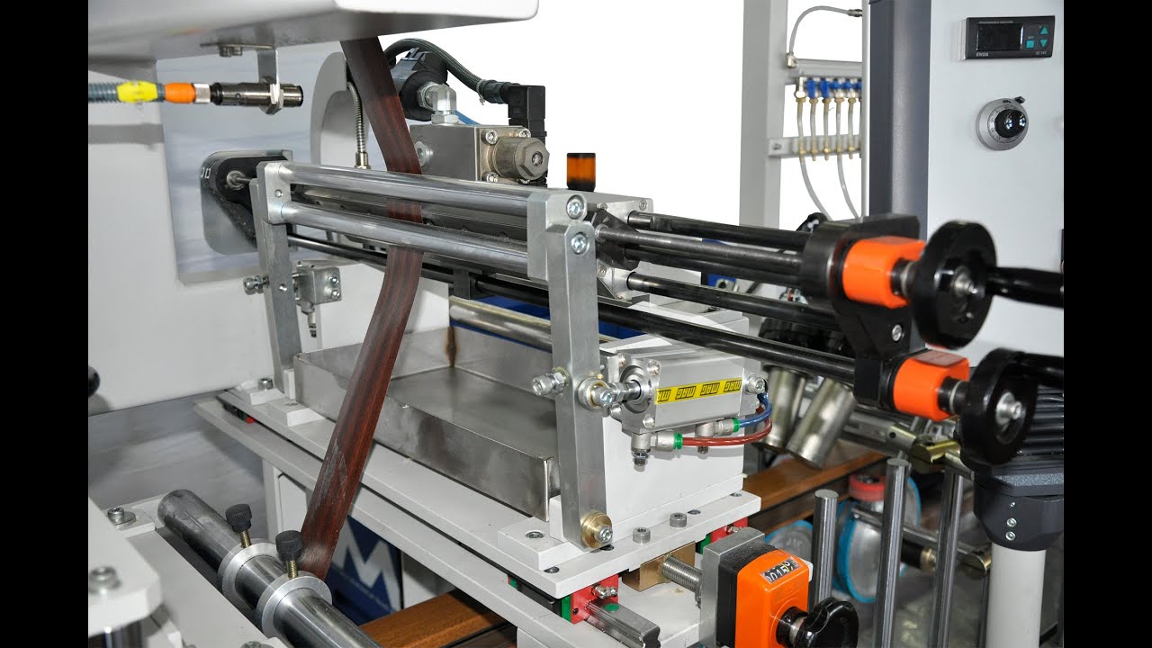 PW 20 W5-P - PUR Hotmelt tutkal uygulamalı PVC profil kaplama makinesi