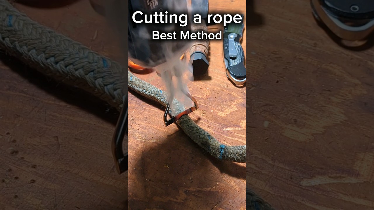 Best Method For Cutting Rope
