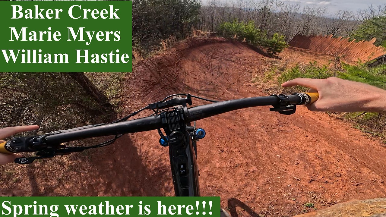 Knoxville MTB Trails -- Riding Baker Creek Preserve - Marie Myers and William Hastie