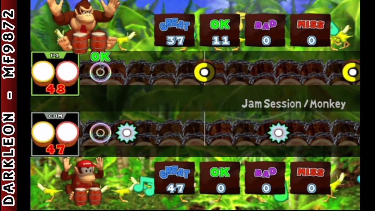 GameCube - Donkey Konga &copy; 2004 Nintendo - Gameplay