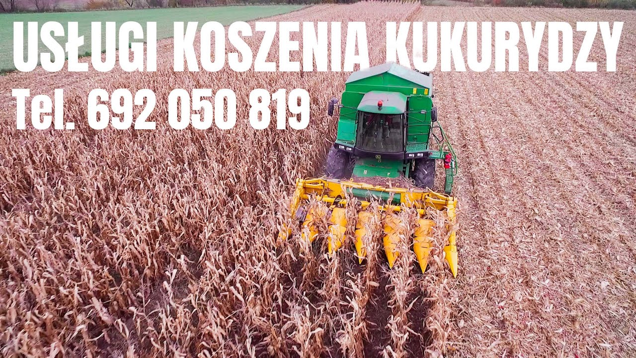 Kukurydza 2022 John Deere 1550 WTS USŁUGI *Podkarpacie*