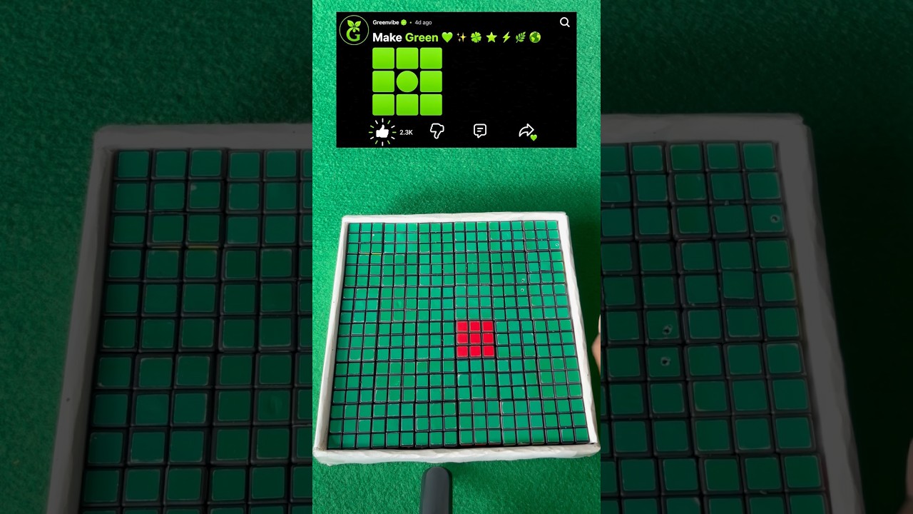 Making Green! What&rsquo;s NeXT&rsquo;s #rubikscube #ytshorts #cubing #amazing #shortsfeed #trendingshorts #new