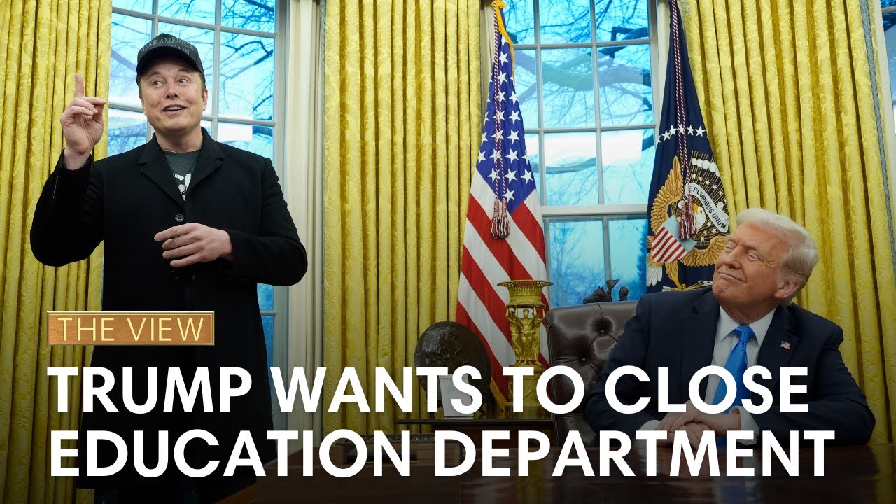 Trump Wants To Close Education Department