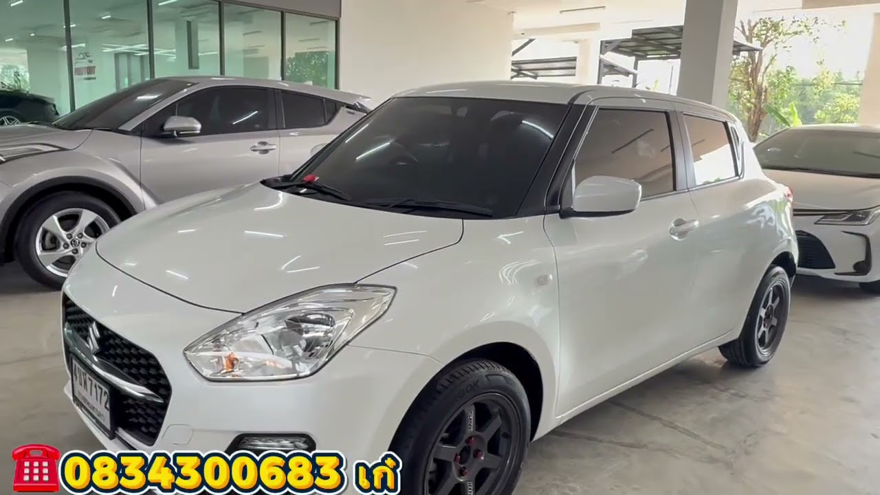 รถเก๋เล็ก ประหยัด ใช้ในเมืองสะดวก swift 1.2gl 2023 คันนี้ไมล์ 7 พัน สนใจ☎️0834300683 เก๋