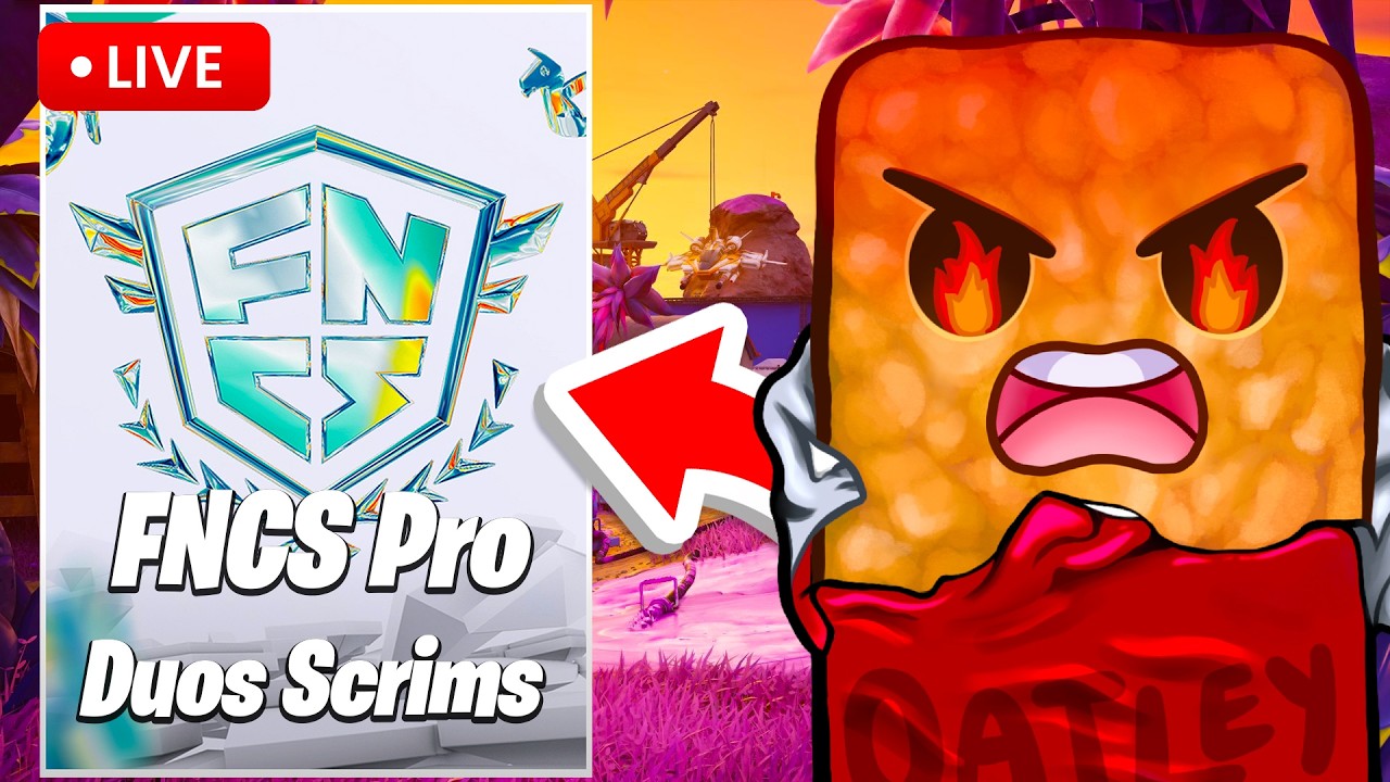 🔴LIVE - PRO FNCS DUO SCRIMS (Fortnite)