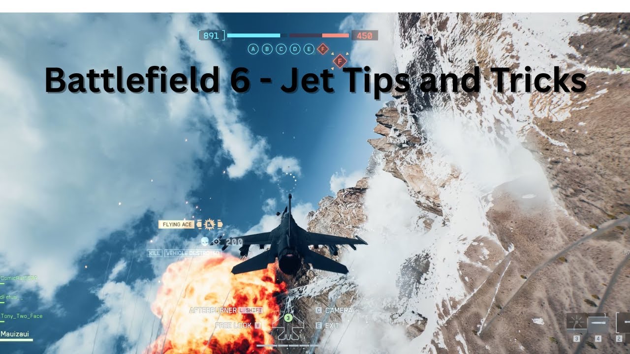 Battlefield 6 – How to Fly Jets Tips & Tricks to Win Dogfights