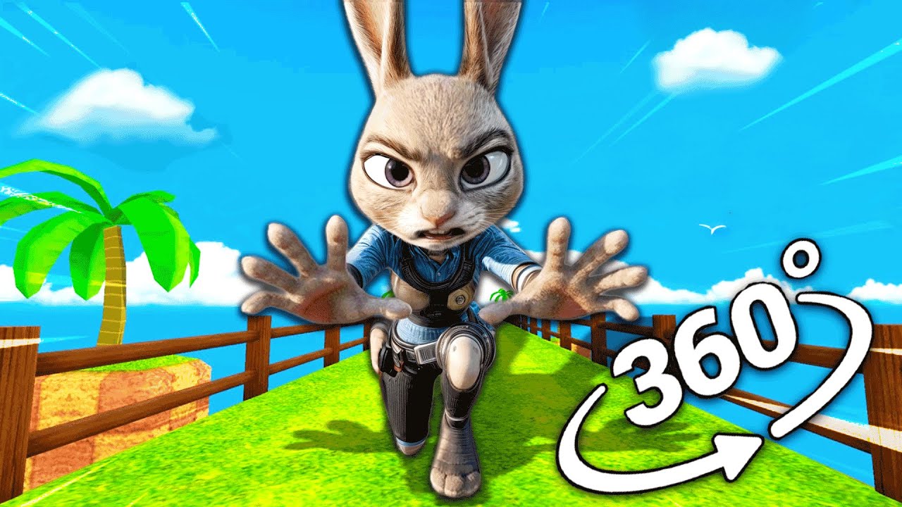 Zootopia Judy Hopps Chase You ! | 360&deg; VR