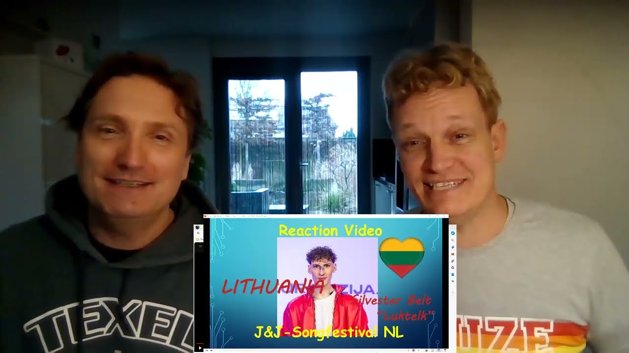 18. Lithuania Reaction Video Eurovision 2024