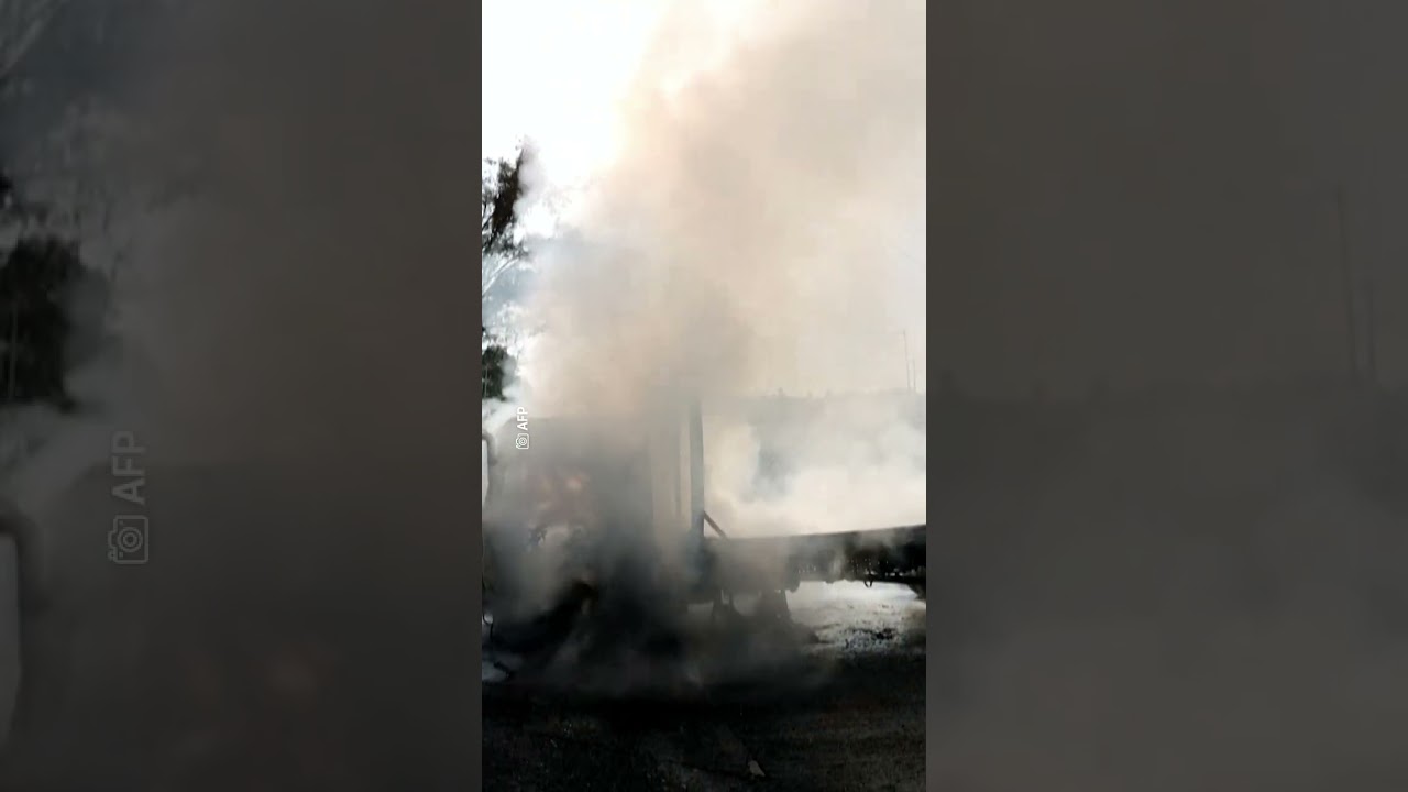 Ataques incendiarios en diversas ciudades de M&eacute;xico tras muerte de capo narco 