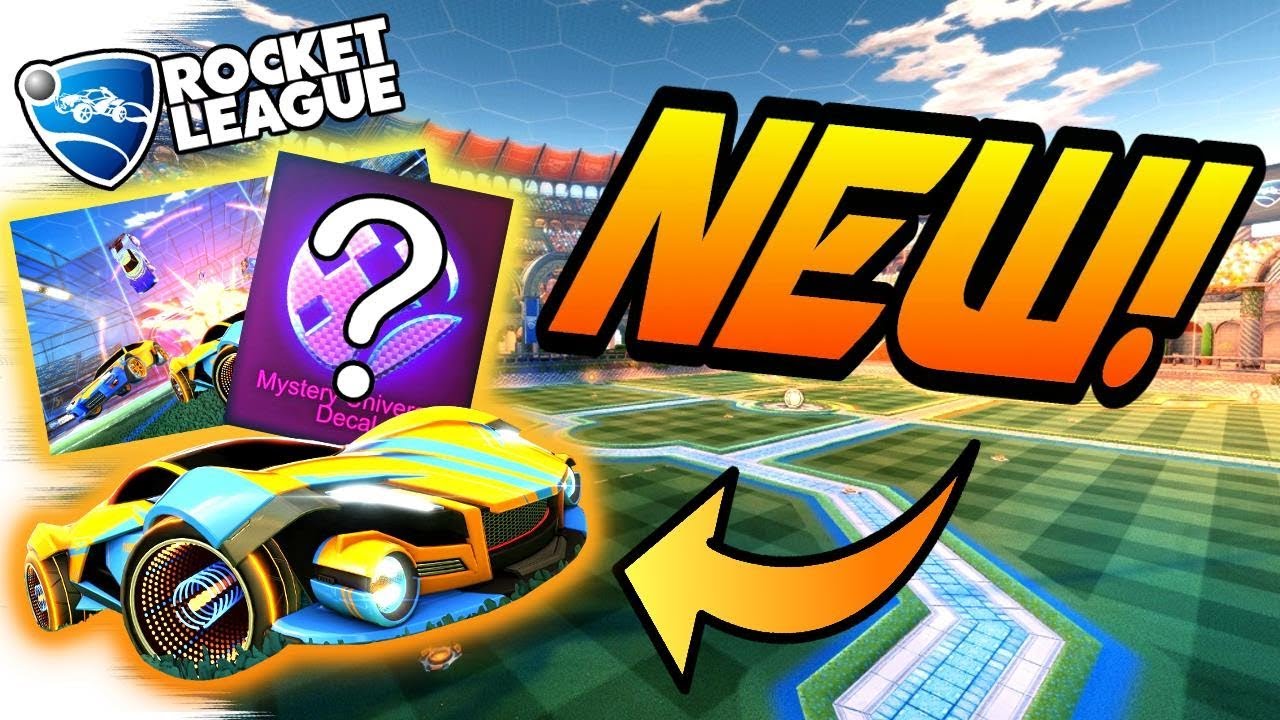 Rocket League Update: NEW WHEELS, CAR, MYSTERY DECAL? Black Market? (Gameplay/February CRATE NEWS)