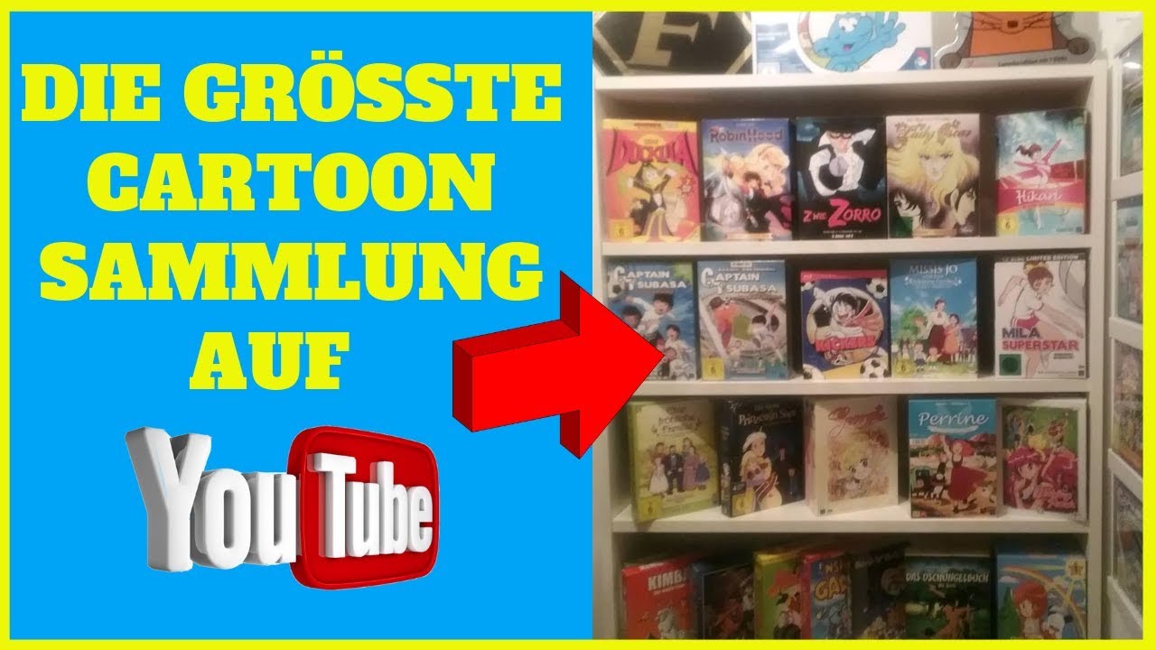 Zeichentrickserien 80er 90er Die gr&ouml;&szlig;te Sammlung auf YouTube | DVD Blu Ray Cartoon Collection