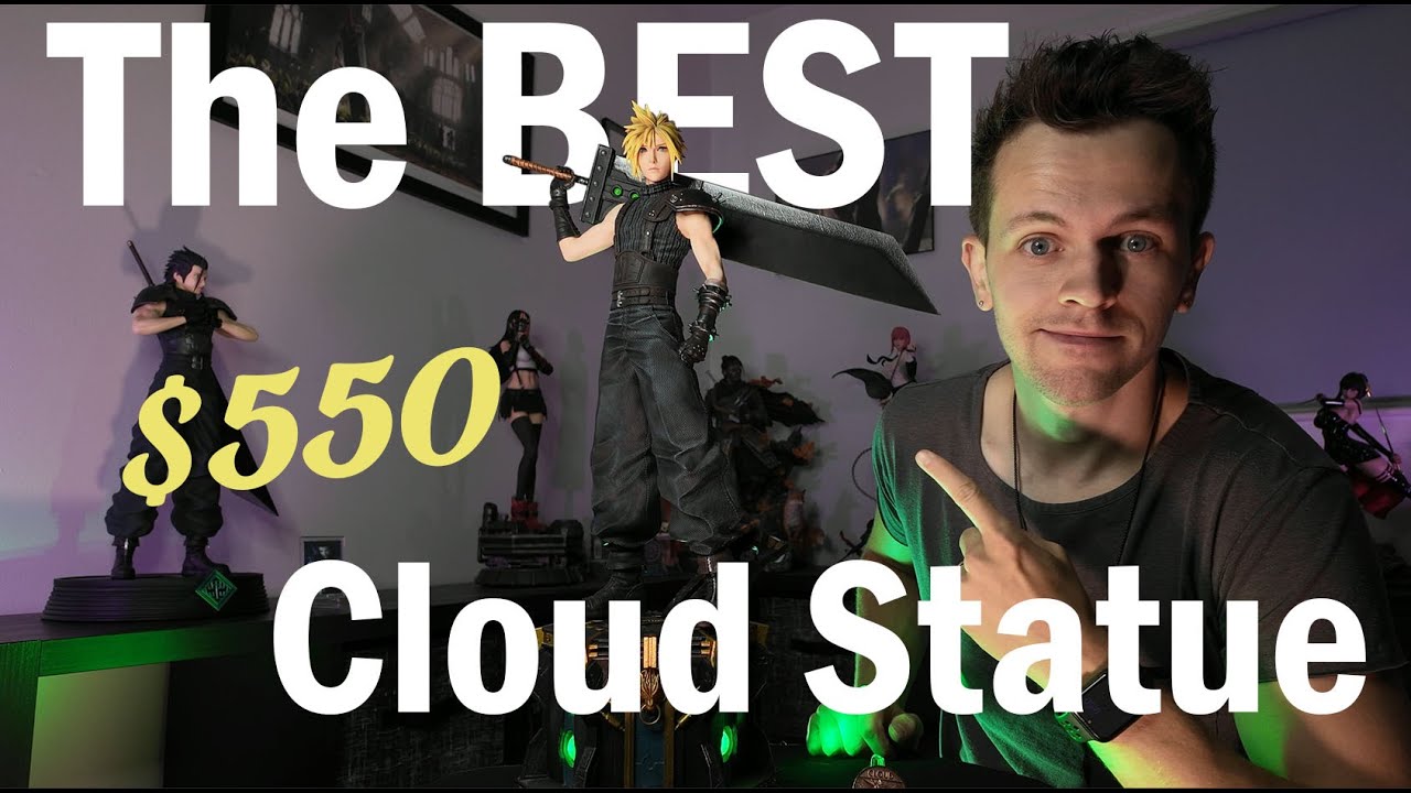 I bought the BEST Final Fantasy VII Cloud Statue! // Figure Friday