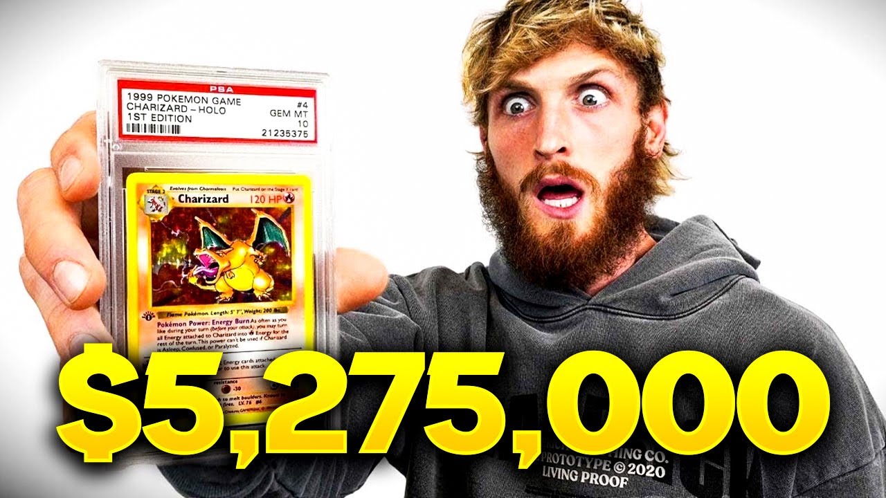 Inside Logan Paul's Expensive Pok&eacute;mon Card Collection!