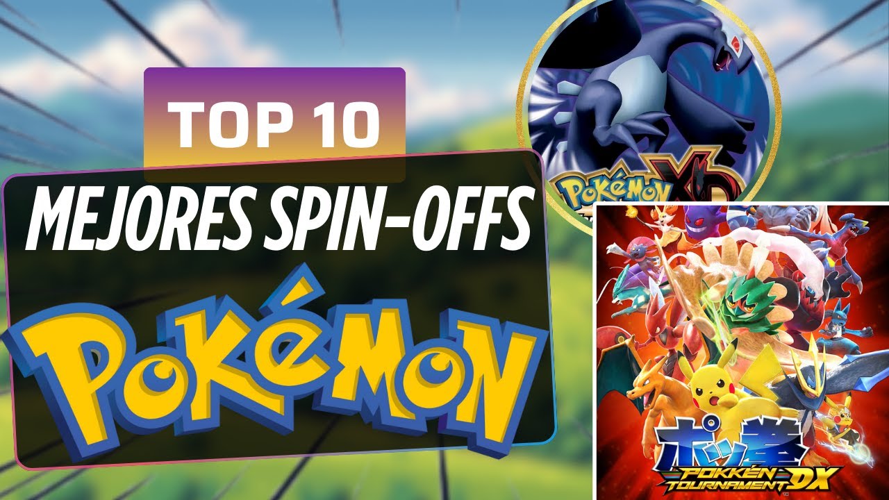TOP 10 VIDEOJUEGOS SPIN-OFFS DE POKÉMON