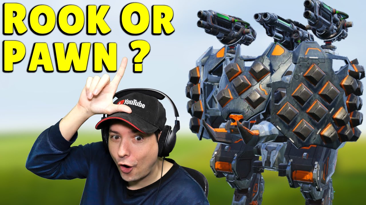 ЛАДЬЯ ПРЕВРАТИЛАСЬ В ПЕШКУ? Игровой процесс War Robots