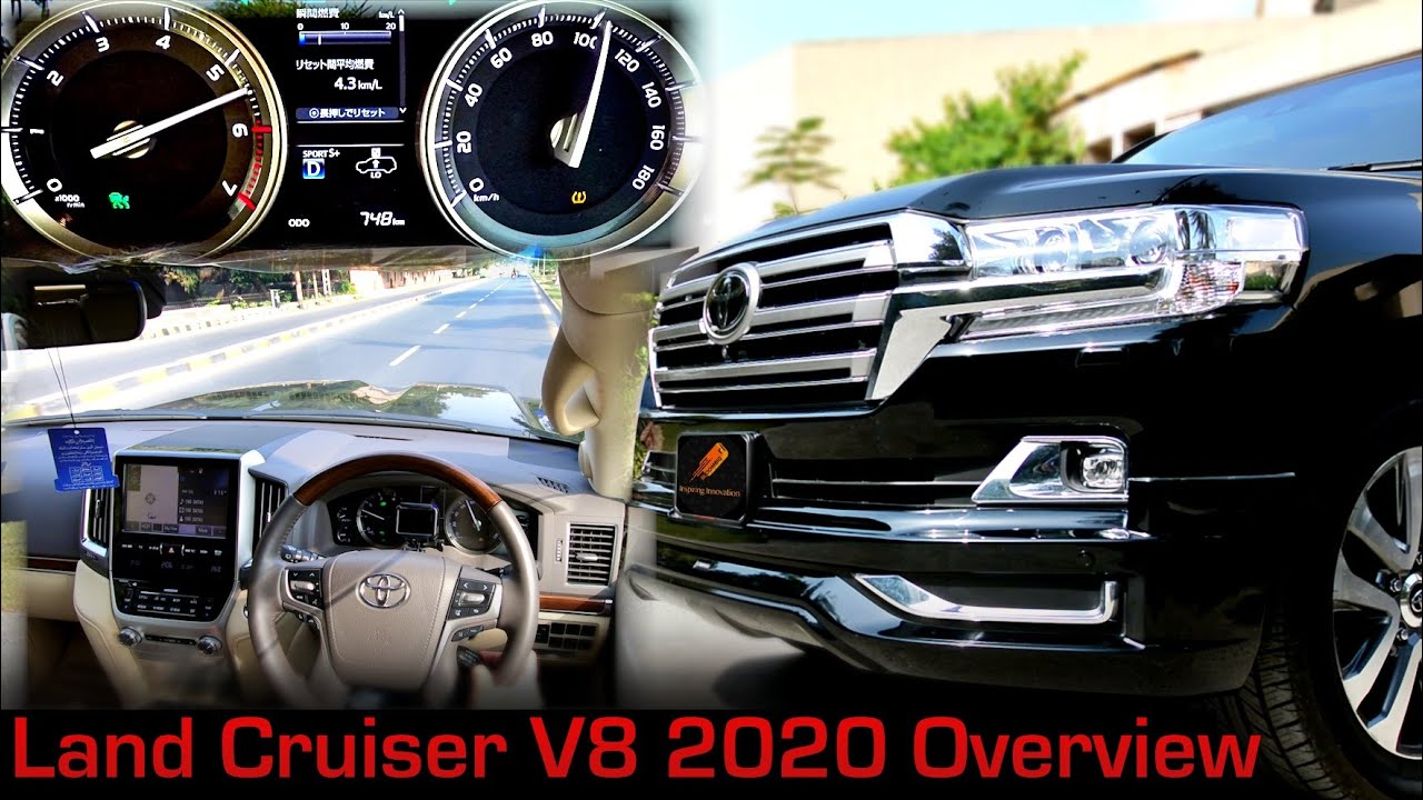 Toyota Land Cruiser ZX (V8) 2020 Review, Pakistan | Features, Specs & POV Drive