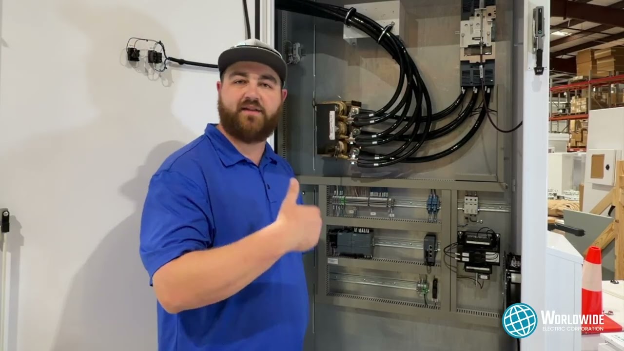 Inside look of a 350 HP Custom Panel Build for a Cattle Farm Food Mixer & Feeder