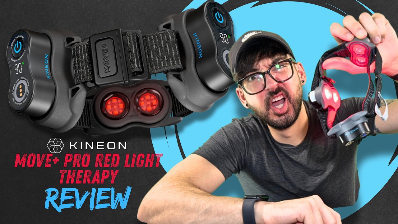 Обзор Kineon MOVE+ Pro — действительно ли терапия красным светом лечит суставы? (по сравнению с J...